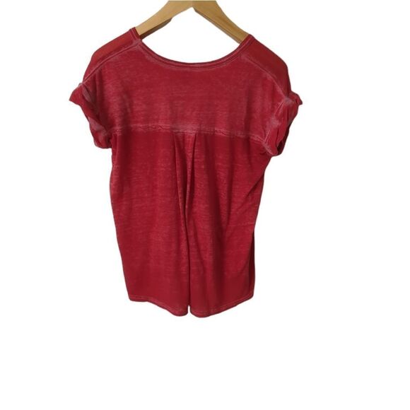 Free People FP Beach Keep Me  Burnout Tee - Picture 3 of 5